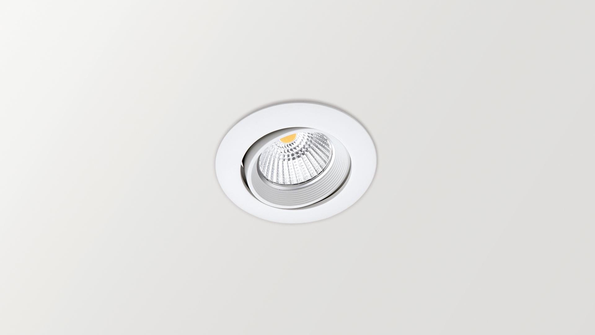 LED round recessed spotlight | Dot Tilt by Arkoslight