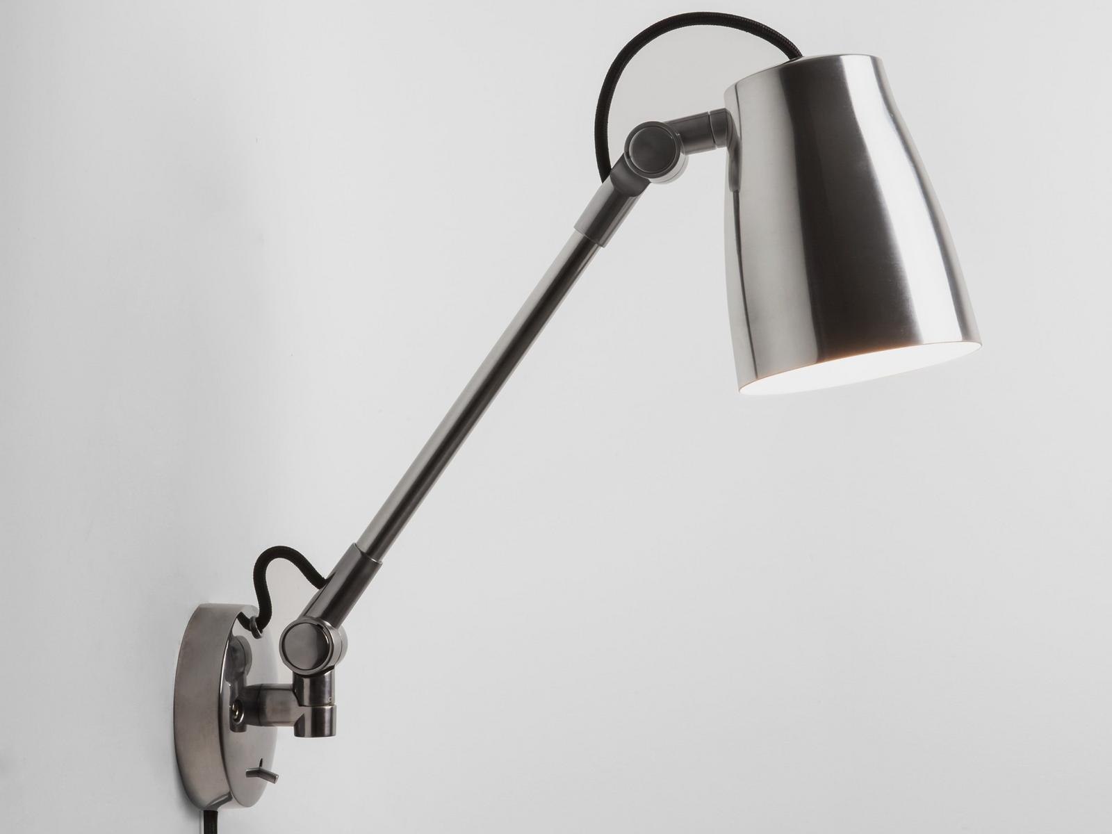 Adjustable aluminium reading lamp | Atelier Grande by Astro lighting