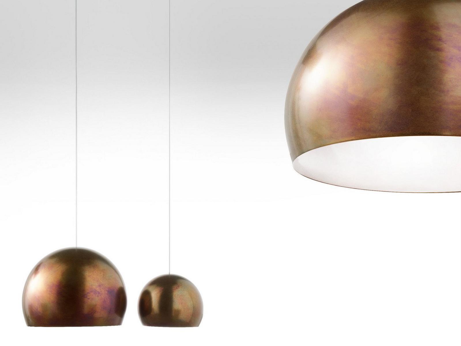 LED copper pendant lamp | Sphere by Olev