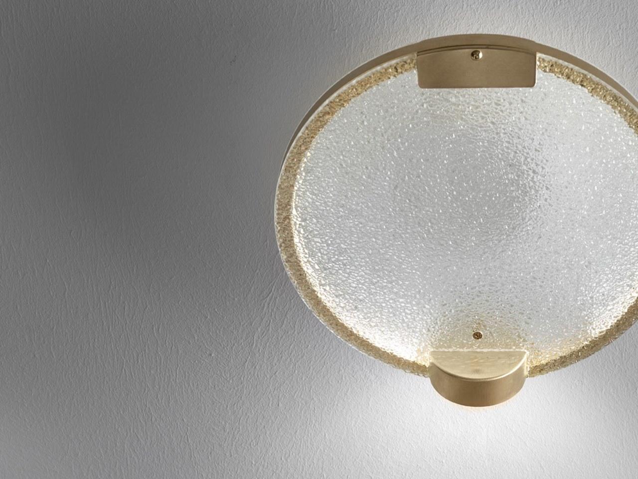 LED glass wall light | Horo A by Masiero