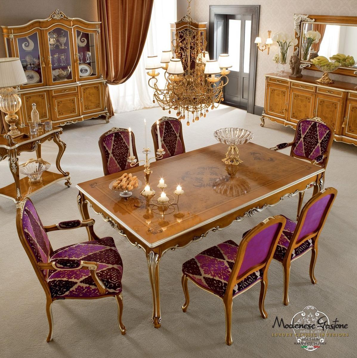 Solid wood dining table | 12139 by Modenese Gastone