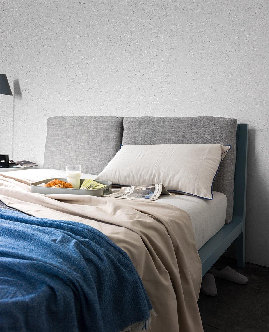 Fabric bed with removable cover | Dorian by ALF Dafre