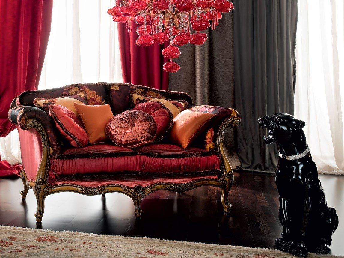 2 seater fabric sofa | 12412 by Modenese Gastone