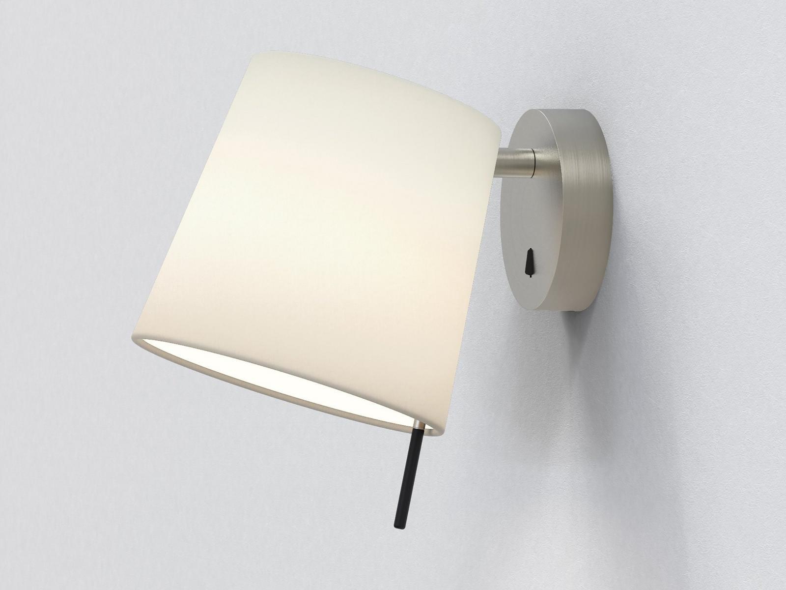 LED adjustable fabric wall light | Mitsu by Astro lighting