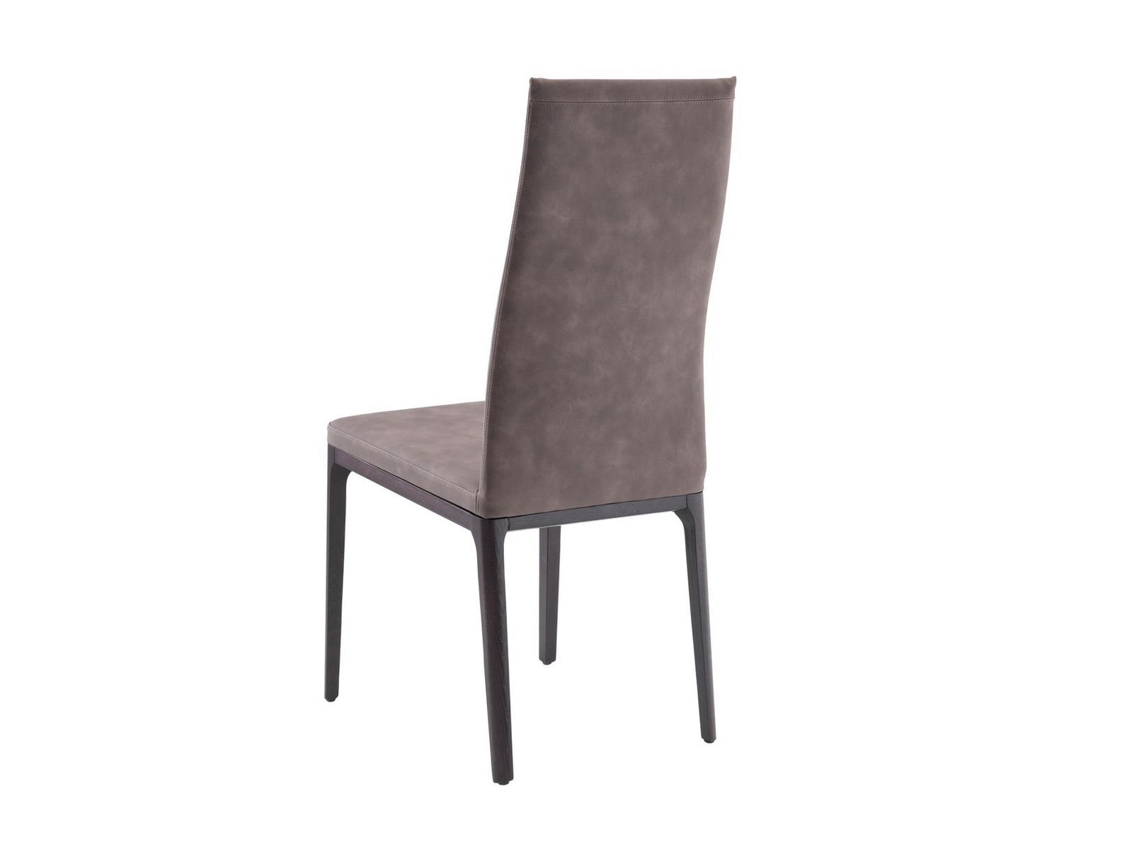 Upholstered leather chair | Angy by Riflessi