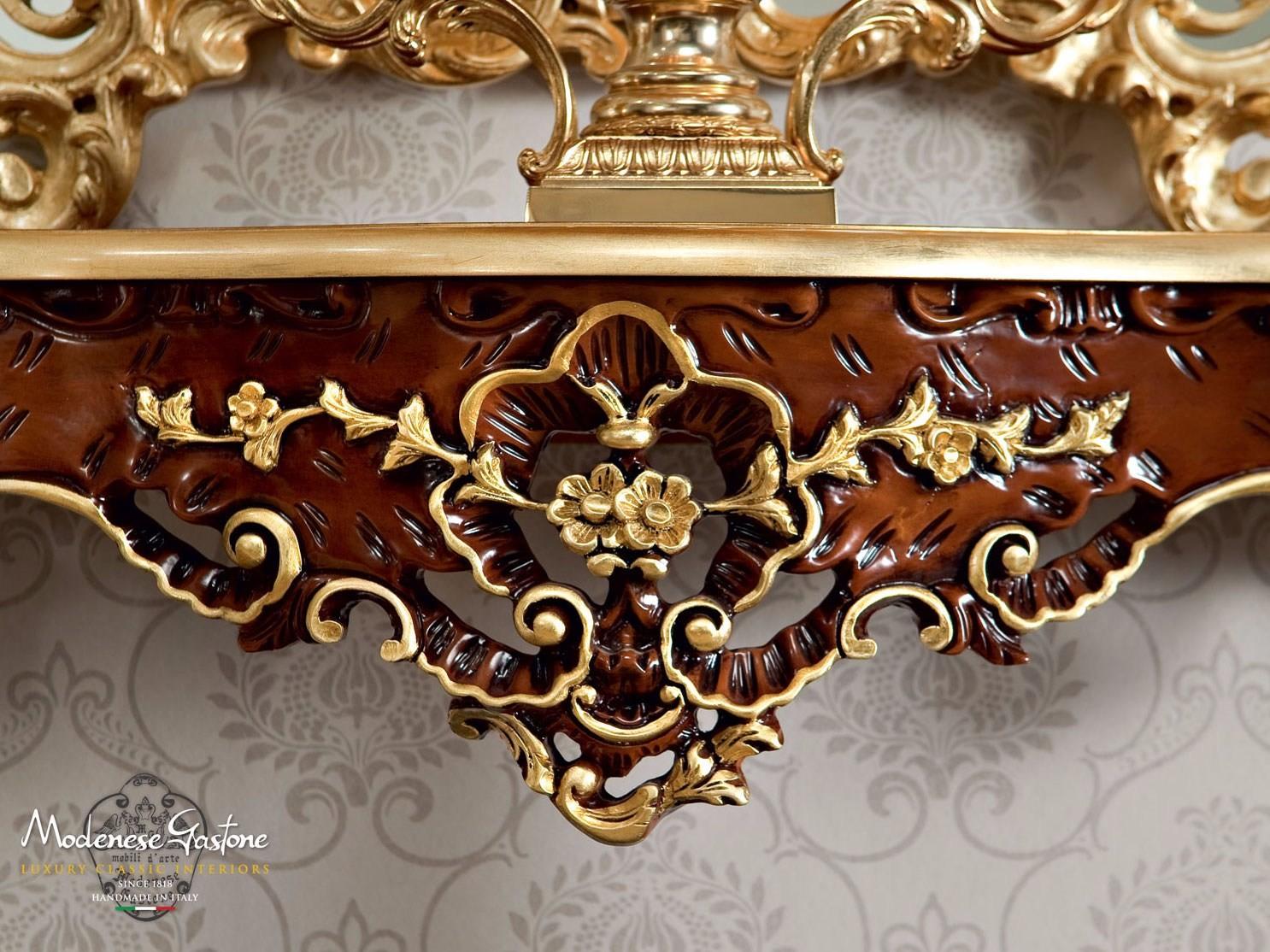 Rectangular wooden console table | 13641 by Modenese Gastone