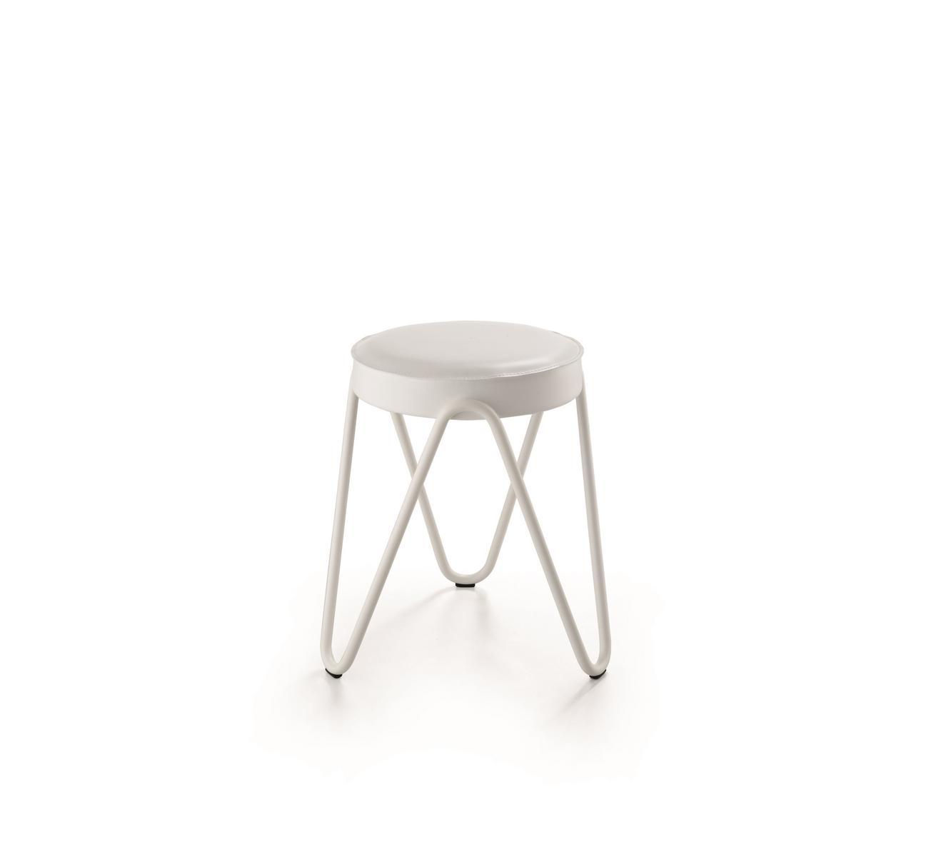 Contemporary style upholstered barstool | Apelle Jump by Midj