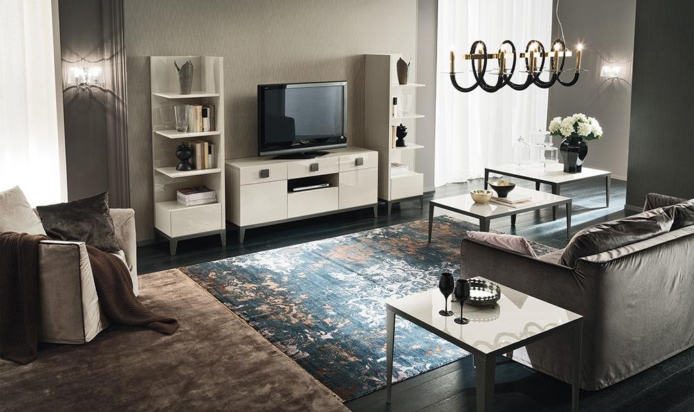 Veneer living room set | Mont Blanc by ALF Italia