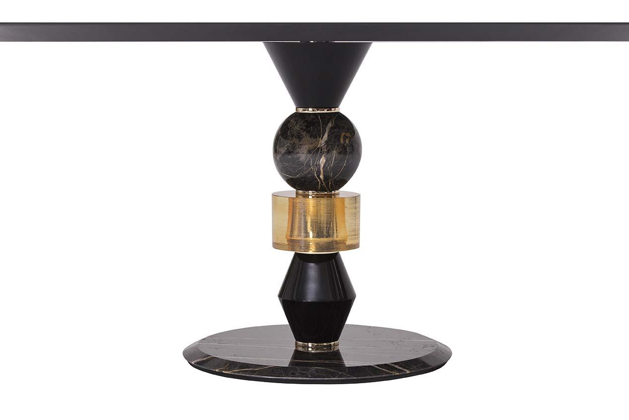 Round wooden table | Pandora by Tonin Casa