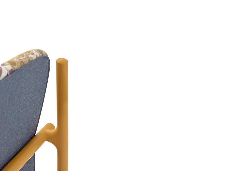 Contemporary style fabric double bed with upholstered headboard | Florin by Zanotta