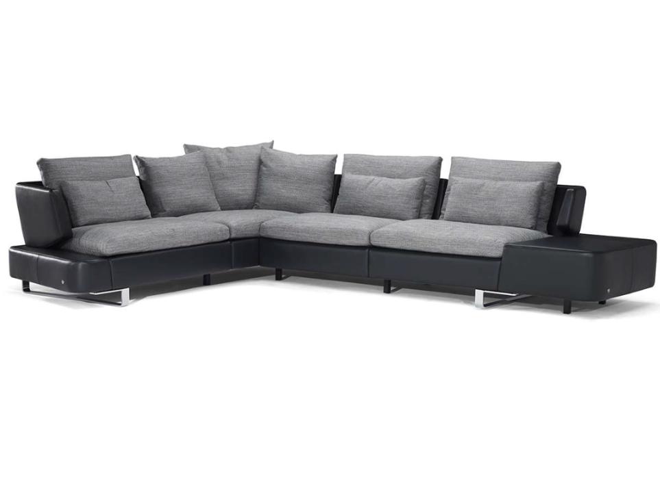 Corner sectional sofa | Opus by Natuzzi Italia