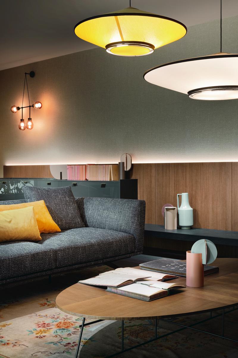 Corner fabric sofa | Neil by Lema