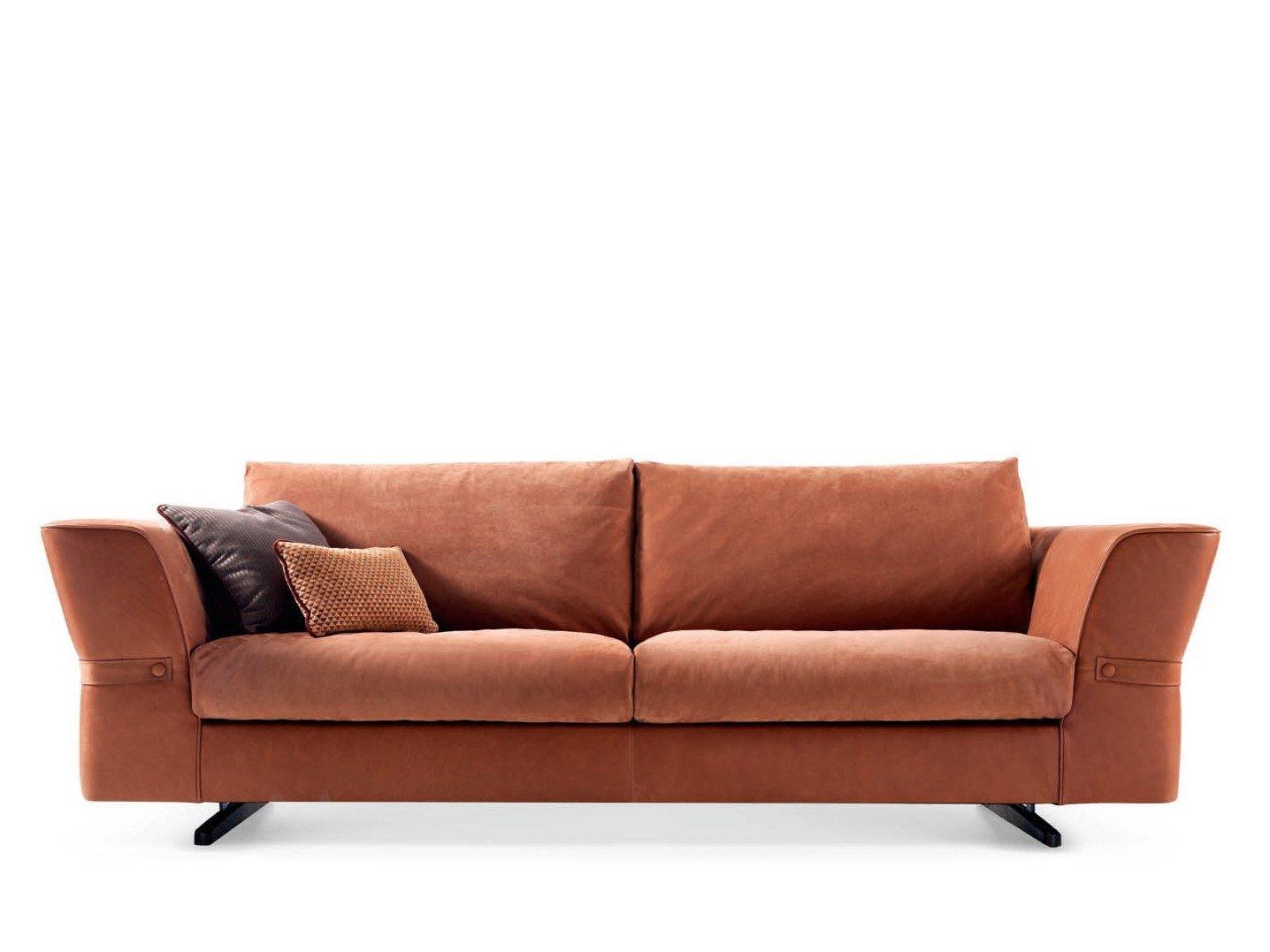 Leather sofa | Joe by Grilli