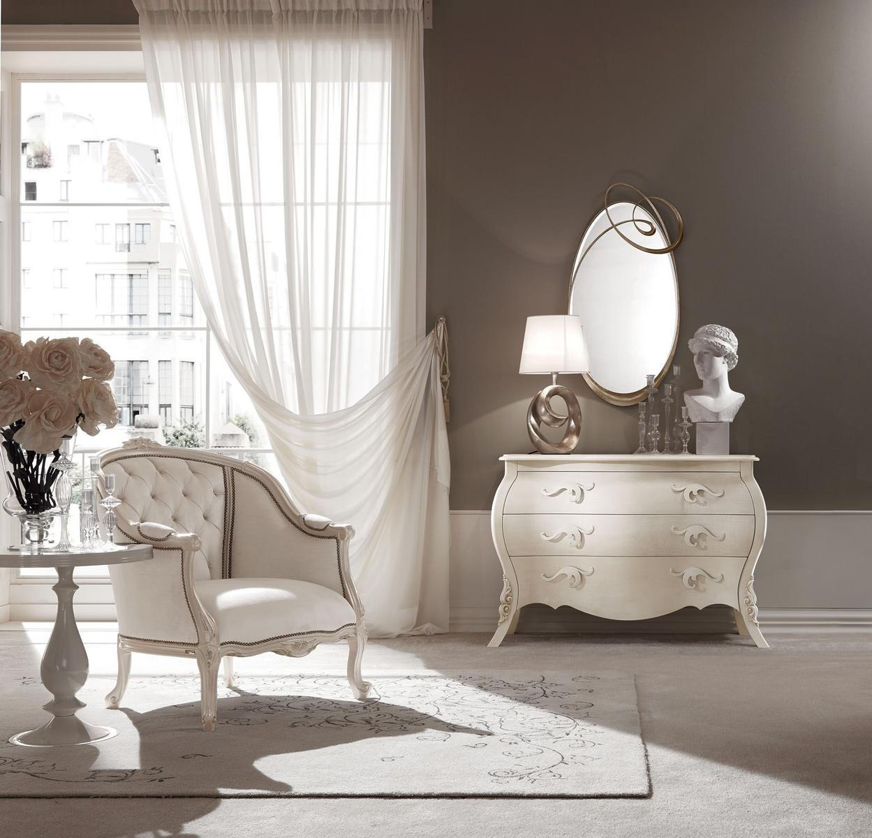 Oval wall-mounted mirror | Ghirigori by Cantori