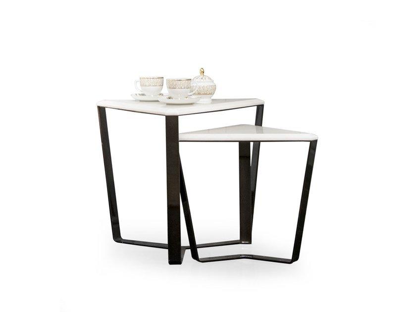 Marble side table | Morgan by Formitalia
