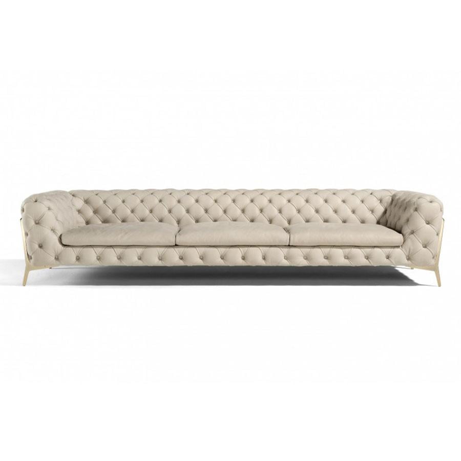 Modular leather sofa | Belle Epoque by Calia Italia