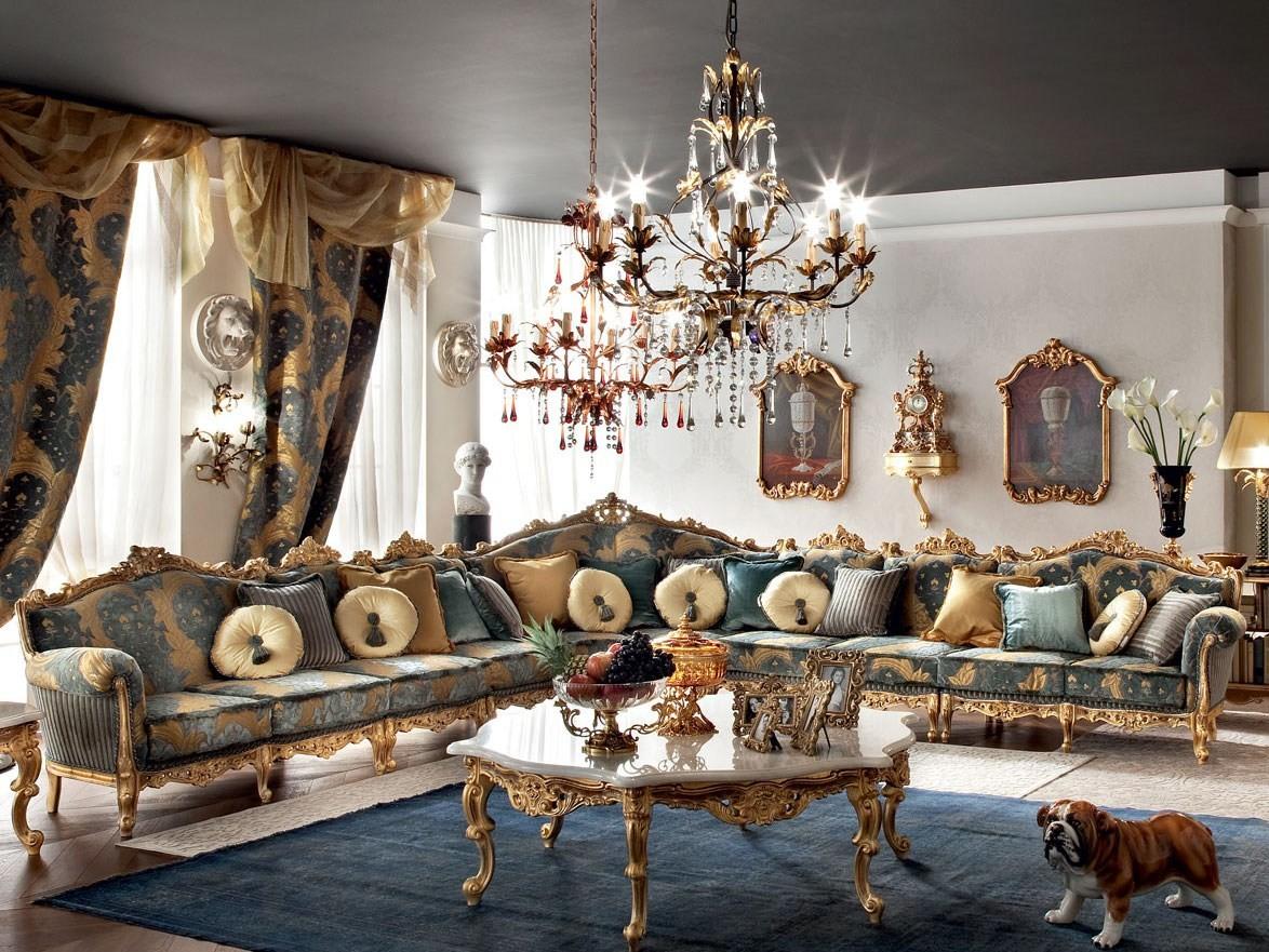 Corner upholstered fabric sofa | 12401 by Modenese Gastone