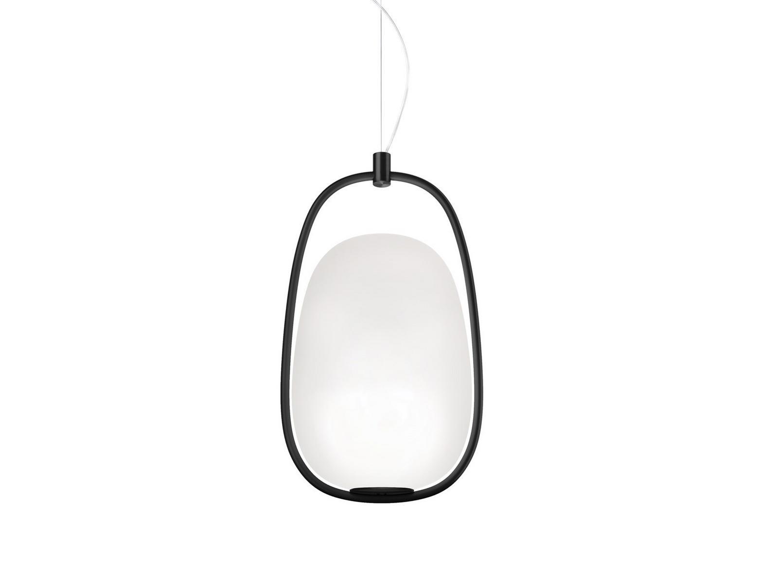 Opal glass pendant lamp | Lannà by Kundalini