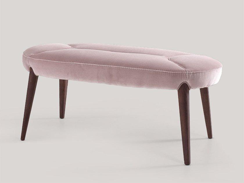 Upholstered fabric bench | Contemporary Living by Volpi