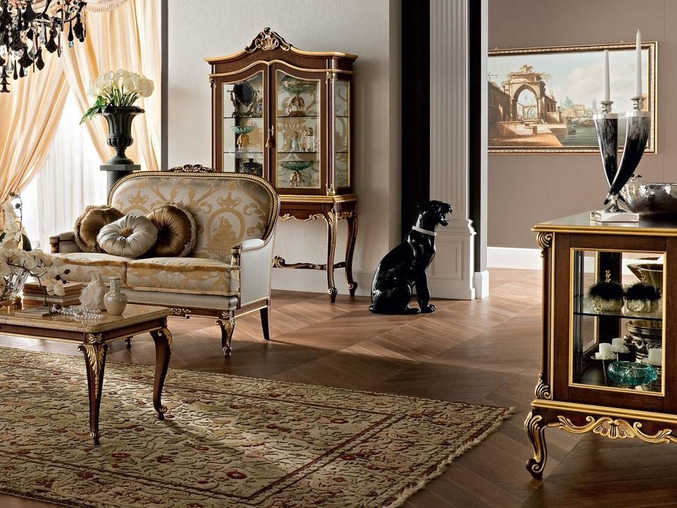 Solid wood display cabinet | 12602 by Modenese Gastone