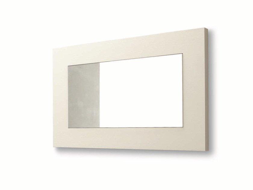 Rectangular wall-mounted framed mirror | Dolcevita by Tomasella