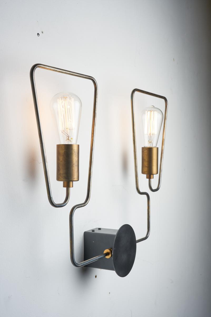 Direct light metal wall light | A-shade by Zava