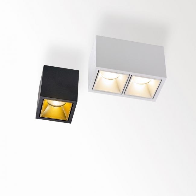 LED square ceiling spotlight | Boxy L by Delta light