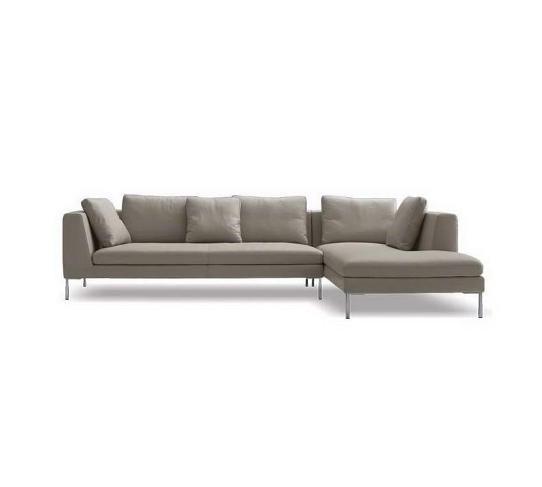 Sectional velvet sofa | Luna by Alberta Salotti