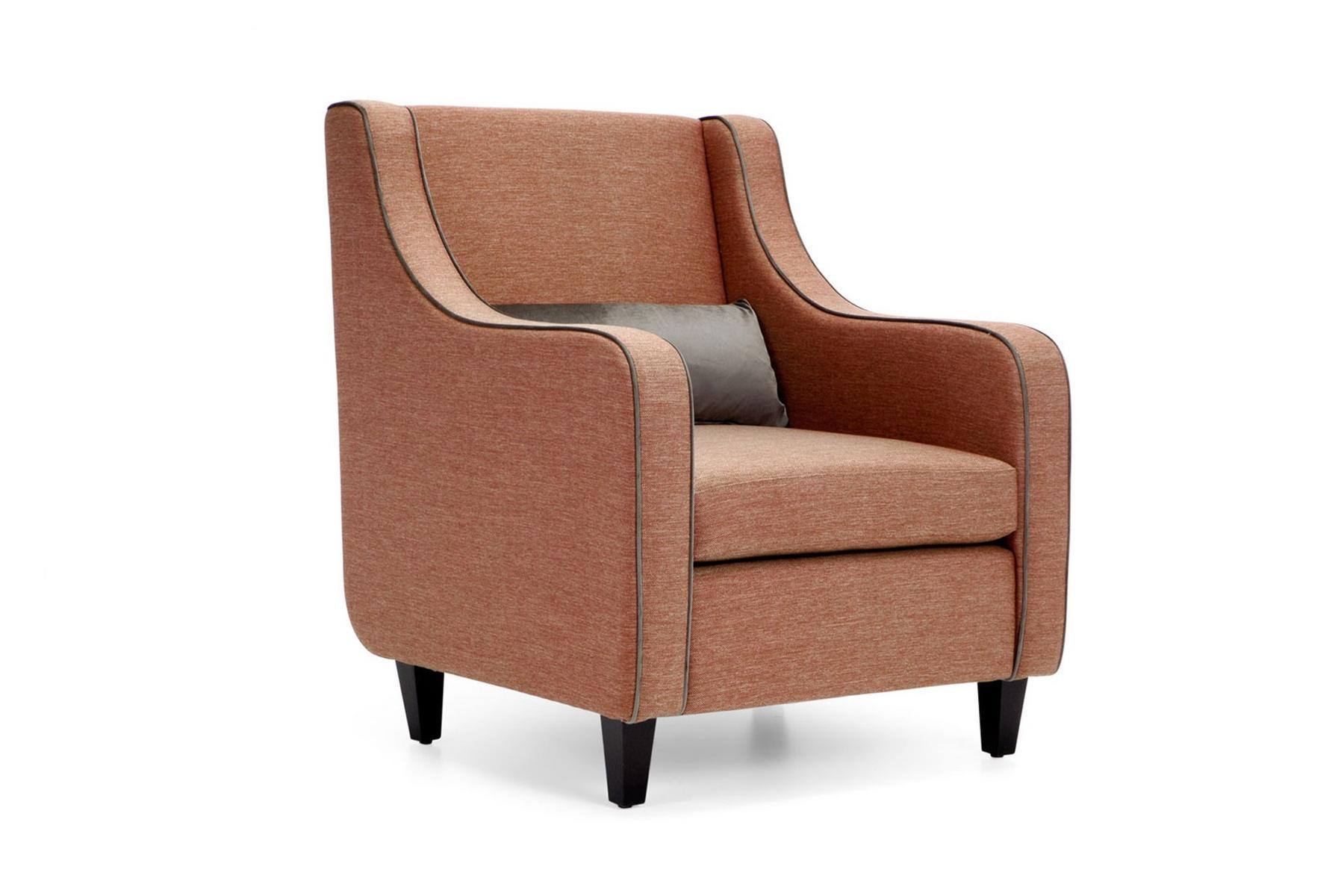 Upholstered lobby chair | St104 by Domingo salotti