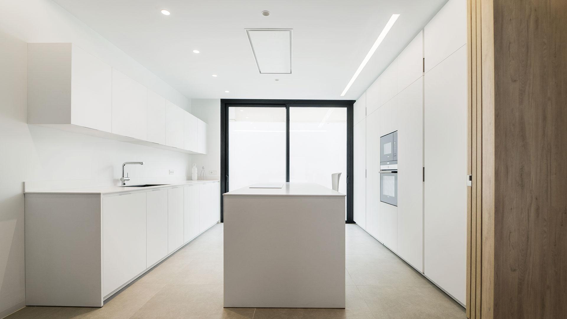 Aluminium linear lighting profile | Fifty Trimless by Arkoslight