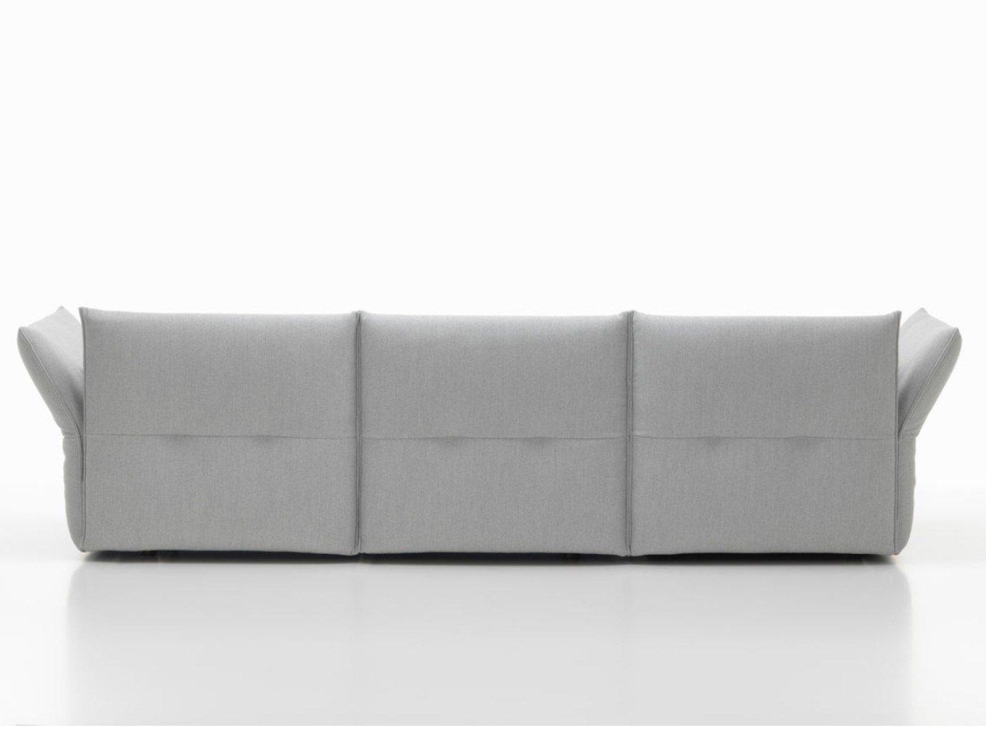 3 seater fabric sofa with removable cover with chaise longue | Mariposa Corner by Vitra