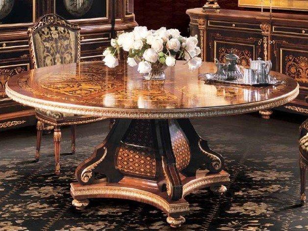 Round wooden table | 1070 by Ezio Bellotti