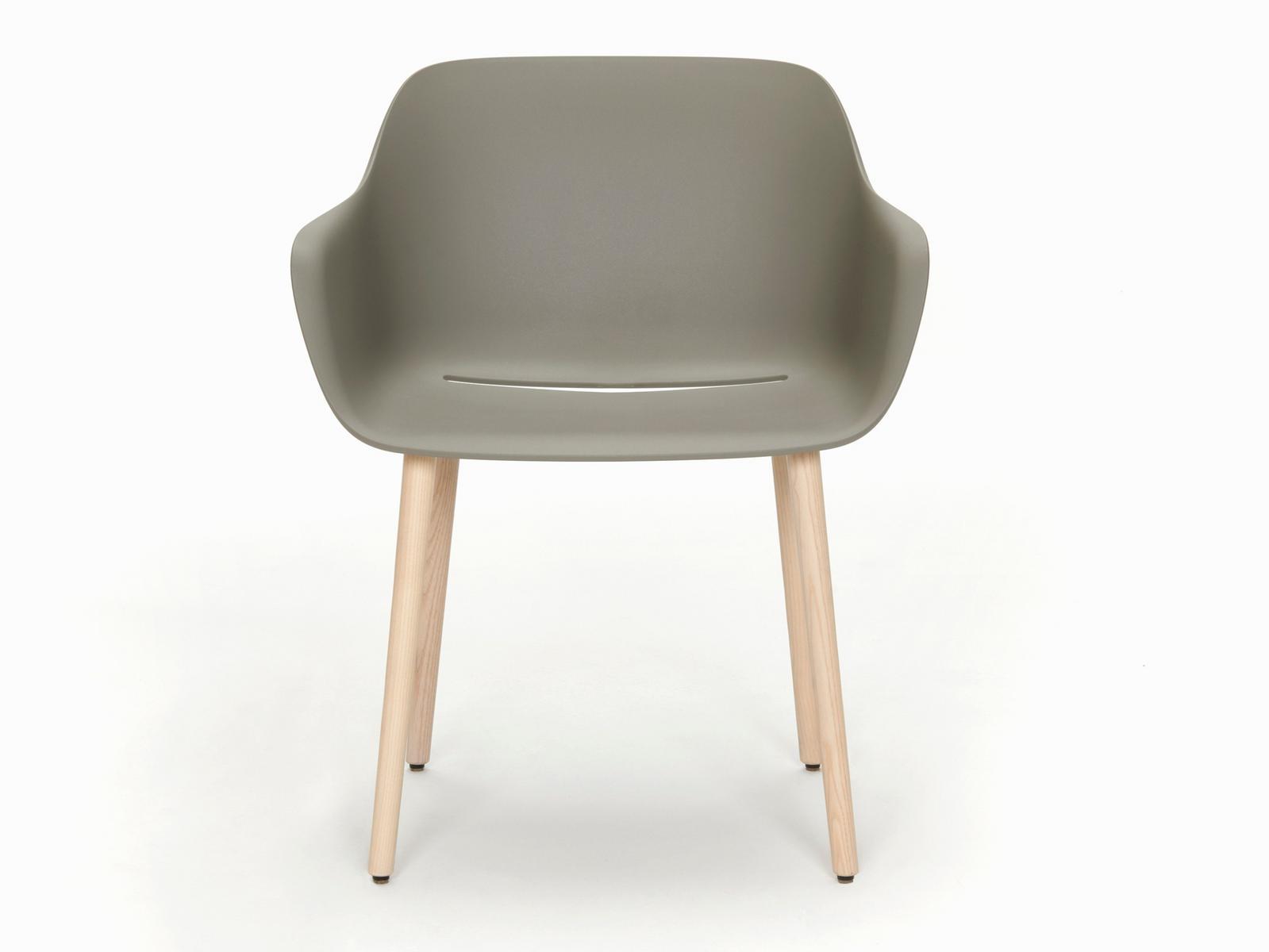 Polypropylene easy chair with armrests | Babila Xl 2754 by Pedrali