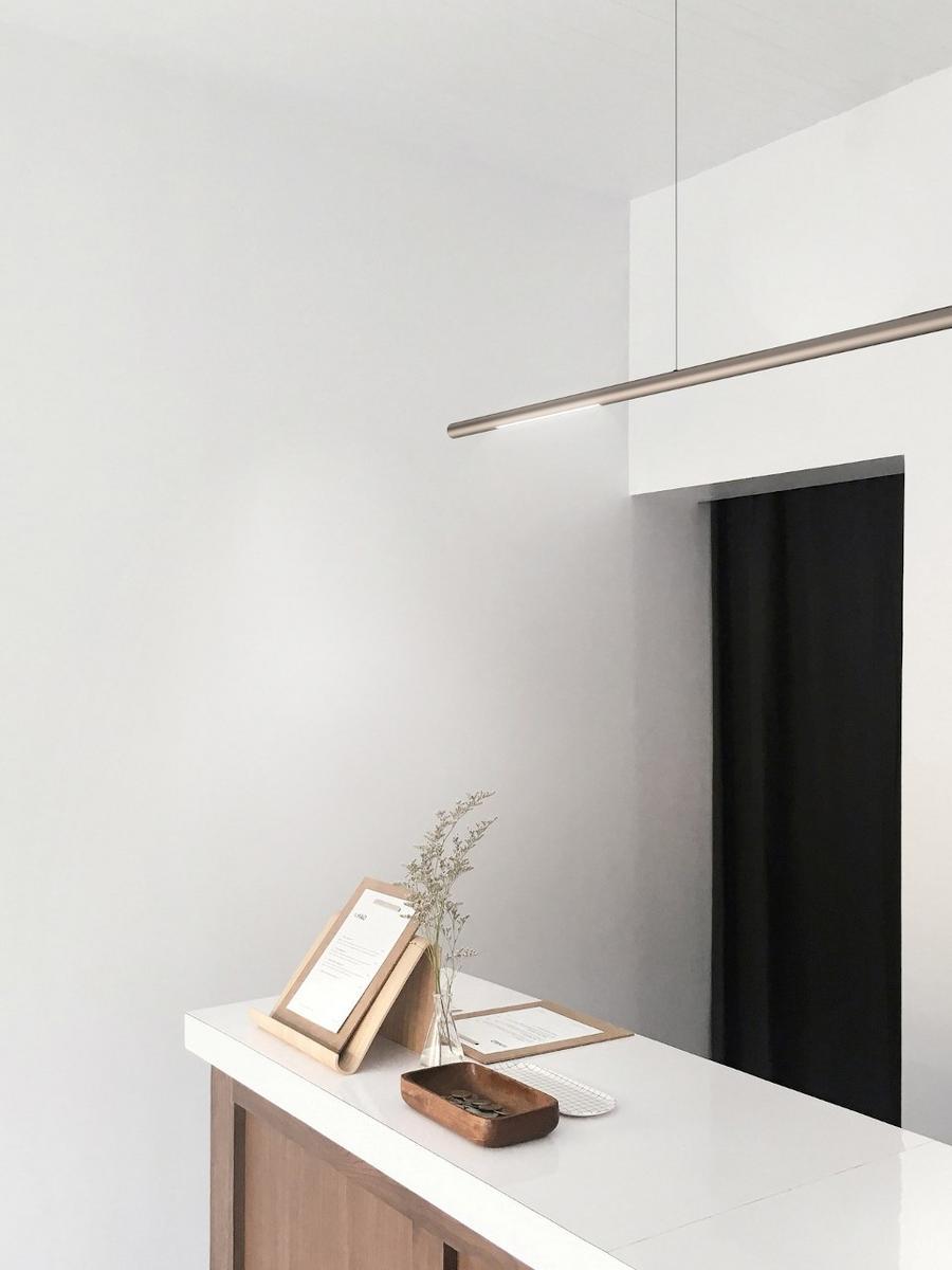 LED aluminium pendant lamp | Palito Linea by Sattler