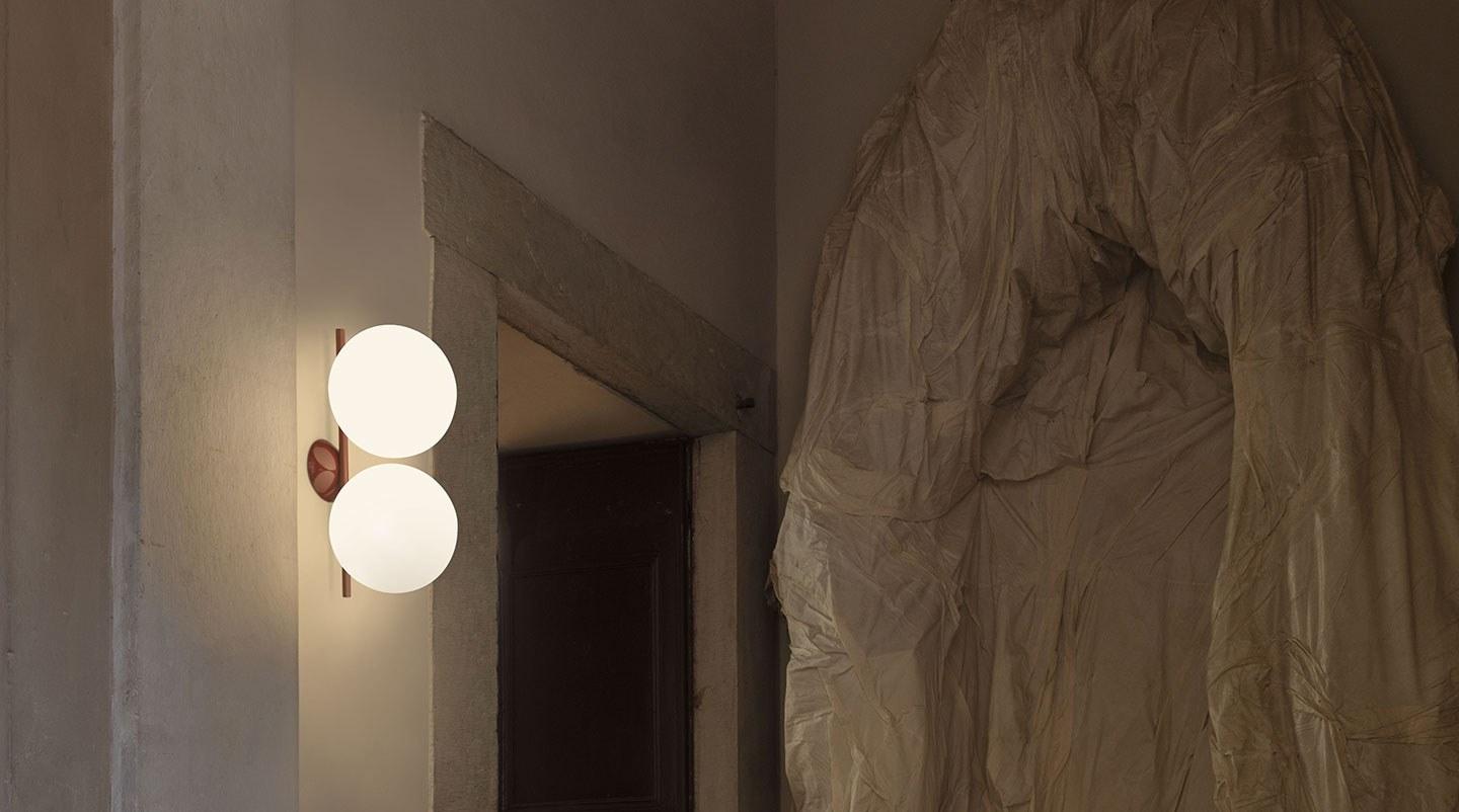 Wall lamp / ceiling lamp | Ic Lights Cw1 Double by Flos