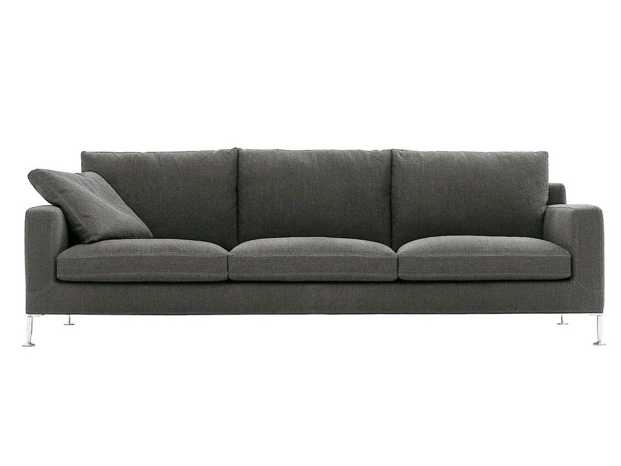 3 seater fabric sofa | Harry by B&B Italia
