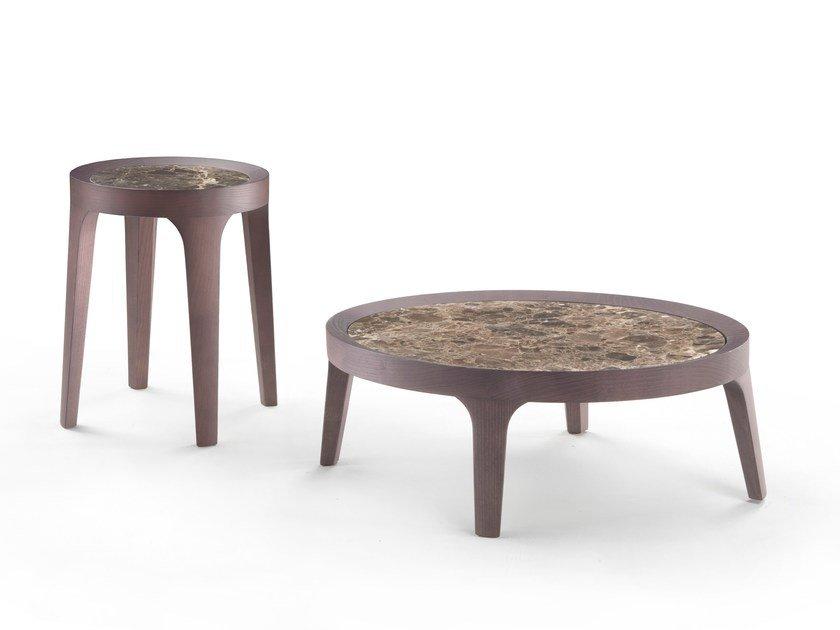 Round coffee table | Eaton by Flexform