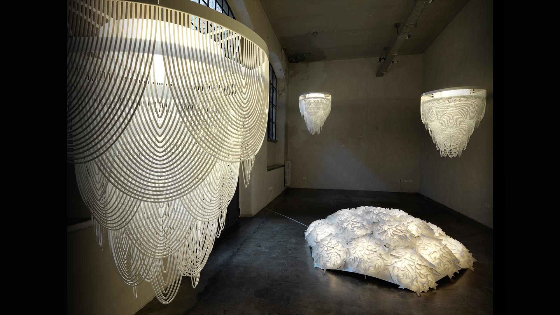 Opalflex® pendant lamp | Veli 7 by Slamp