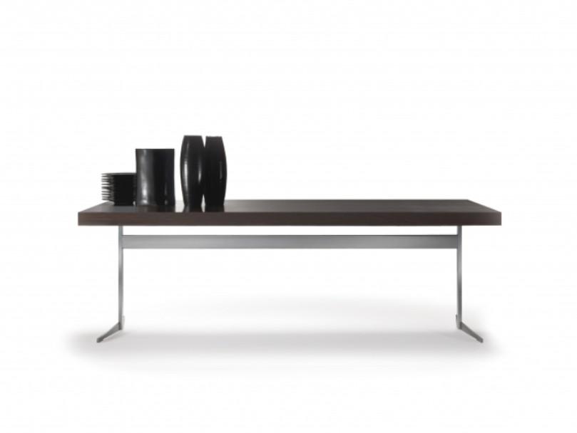 Rectangular wooden table | Fly by Flexform