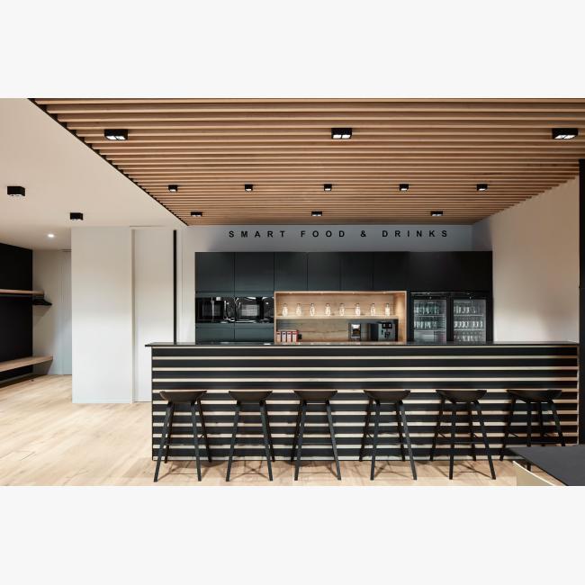 LED rectangular ceiling spotlight | Boxy 2 L by Delta light