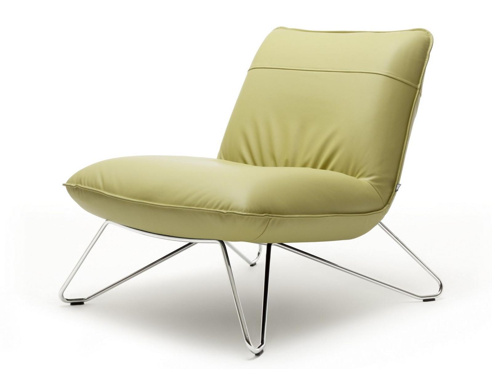 Leather easy chair | 394 by Rolf Benz