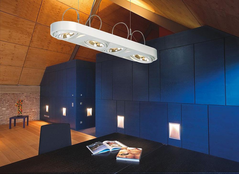 Metal pendant lamp in a contemporary style | Aixlight by SLV