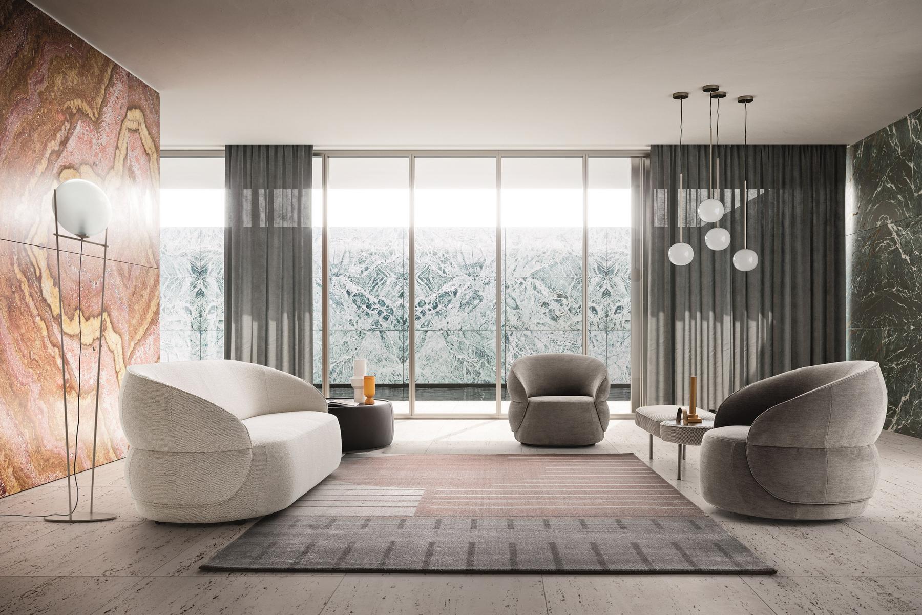 3 seater fabric sofa | Clip by Ditre Italia