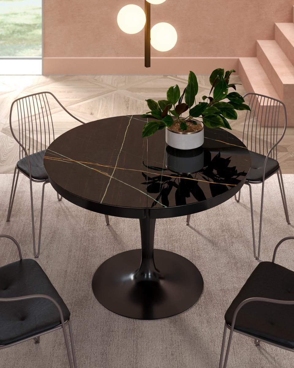 Extending round Marglas table | Eclipse by Ozzio Italia