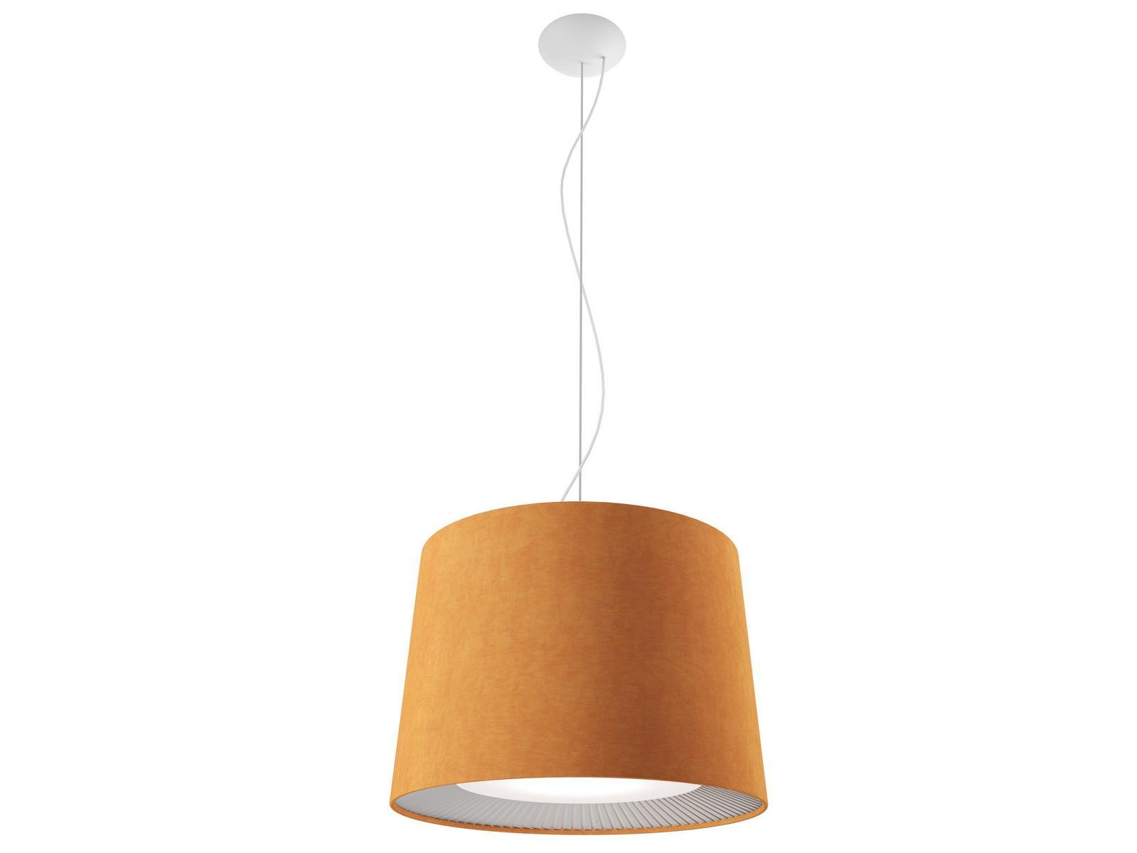 Suede fabric pendant lamp | Velvet by Axolight