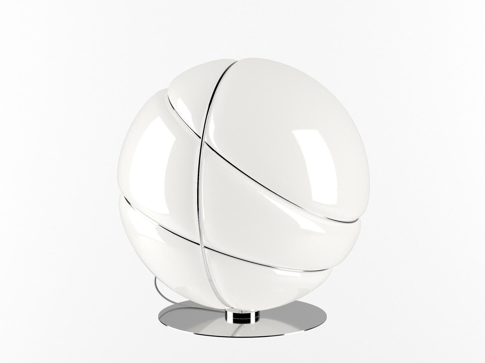 Blown glass table lamp | Armilla by Fabbian