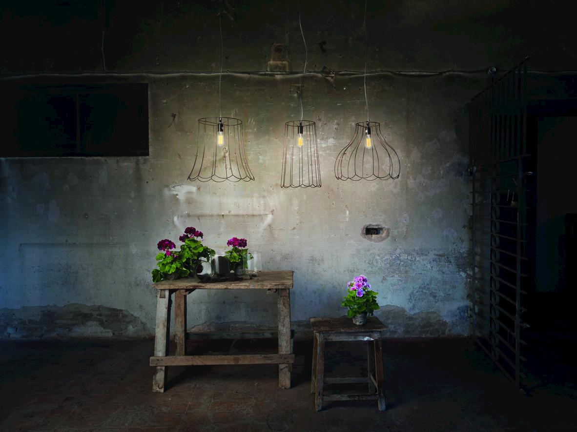 Iron pendant lamp | Lucilla by Karman