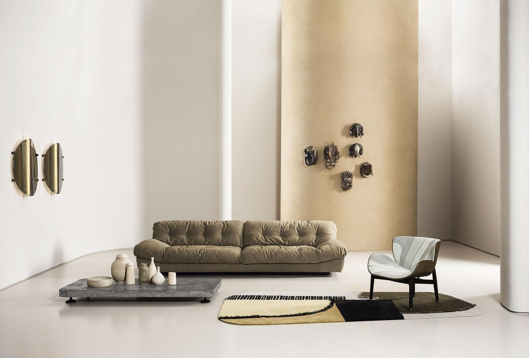Leather sofa | Milano by Baxter