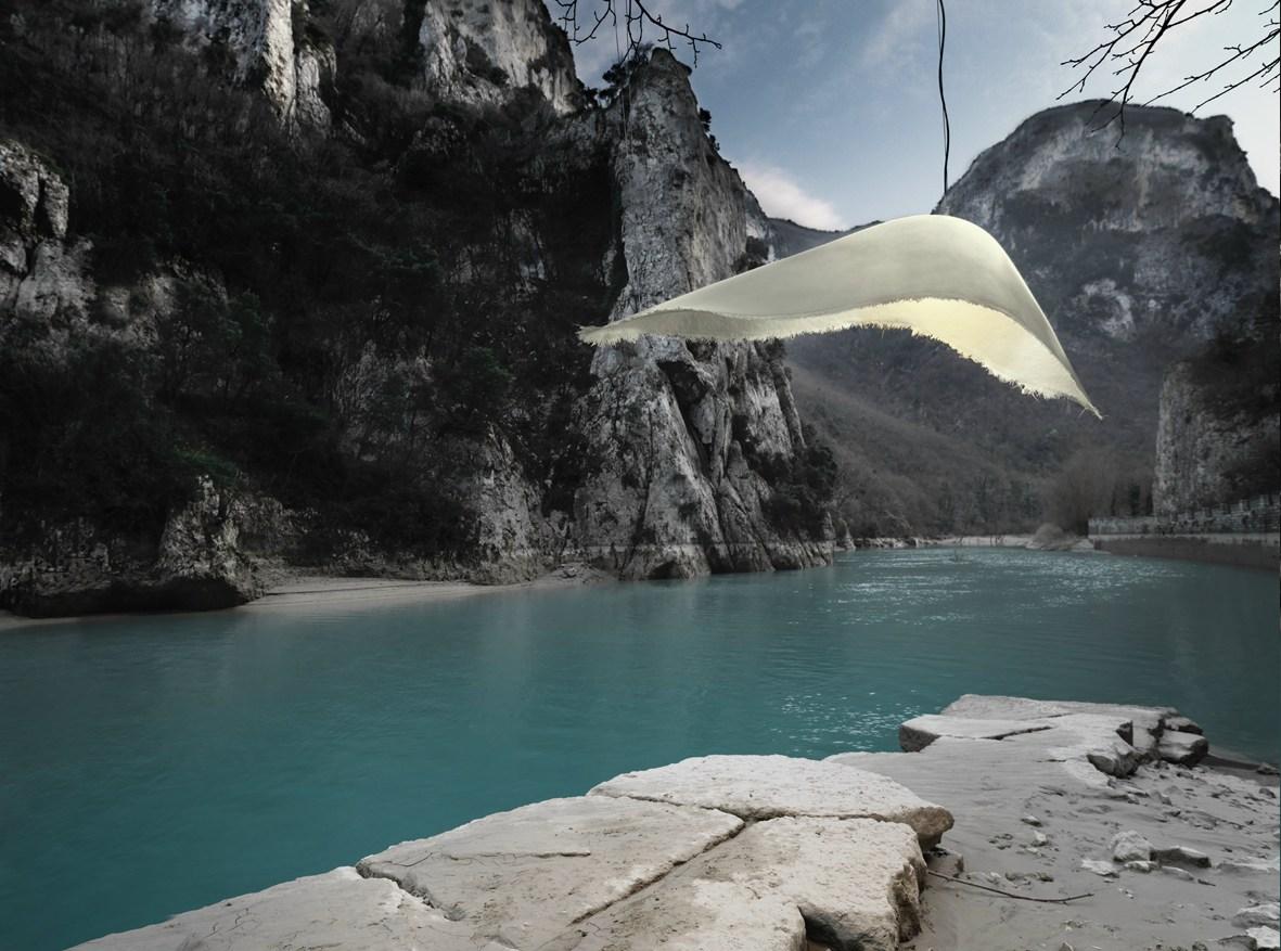 Fiberglass pendant lamp | Moby Dick by Karman