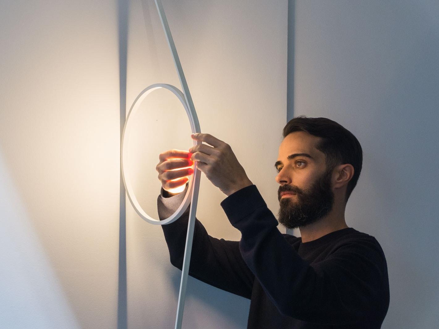 LED indirect light wall lamp | Wirering by Flos